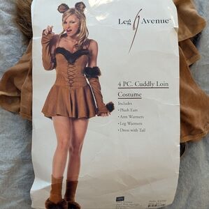 Leg Avenue Brown Cuddly Lion Costume
